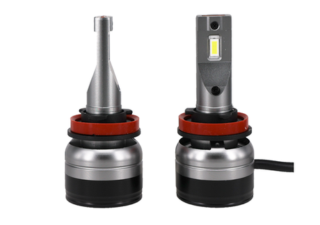 Светодиодные лампы H8/H9/H11/H16 F16 5500K, 12V, 40W (комплект, 2шт)