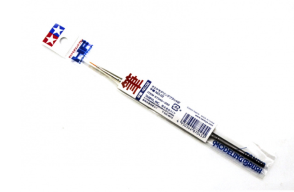 TAMIYA Кисточка плоская класс High Finish 2 мм. (синтетическое волокно)