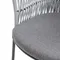 Плетеный стул Haugen, серый
