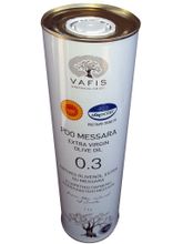 1000 мл Масло оливковое Vafis PDO Messara 0.3% Extra Virgin Греция жесть