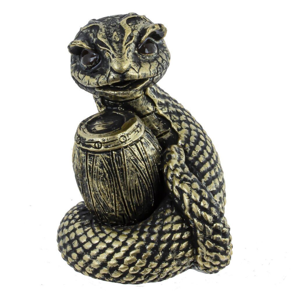 GAEM Фигурка декоративная "Змея", L5 W4 H7 см, 6в.