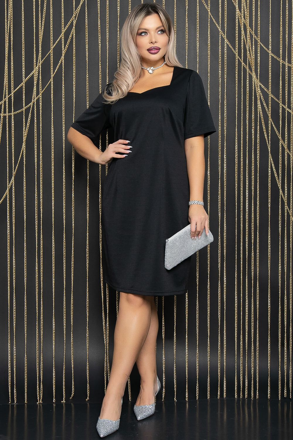 Платье Дебора (черное) П12032 LT Collection