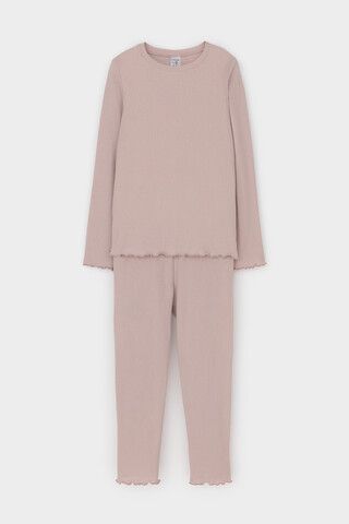 пижама  для девочки  К 1588/кофейный