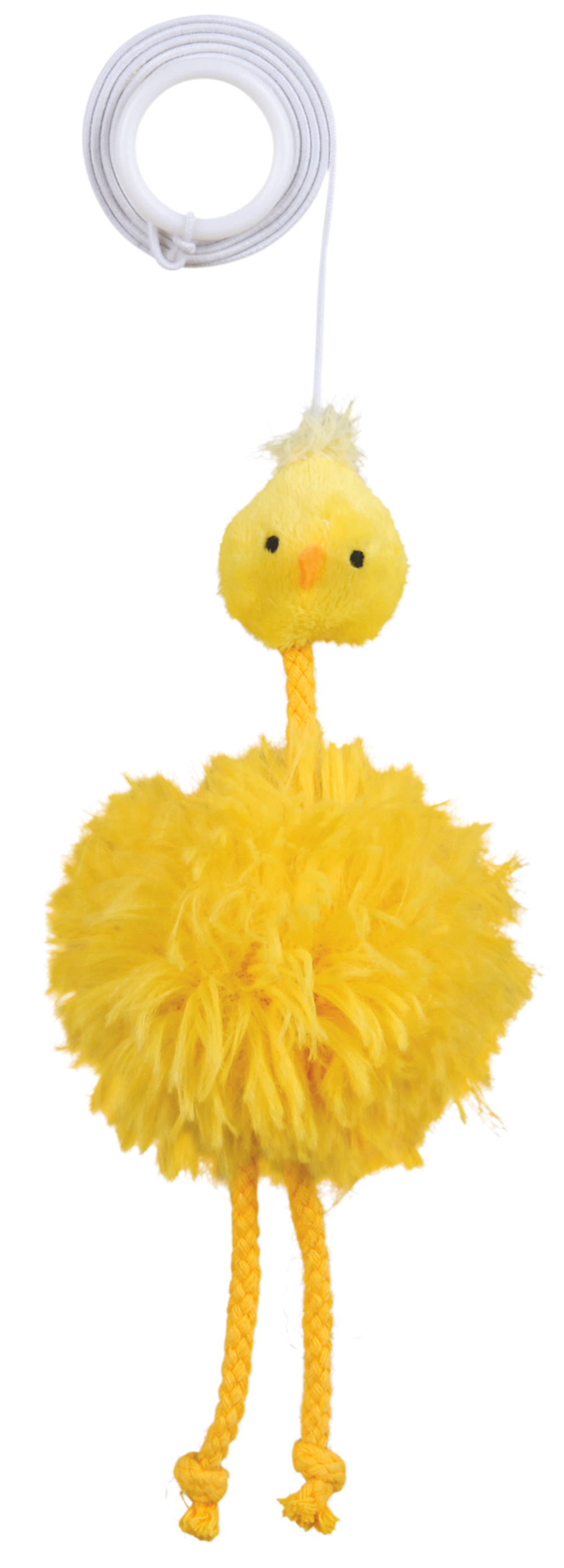 Игрушка для кошек Trixie Chicken, размер 20см., желтый