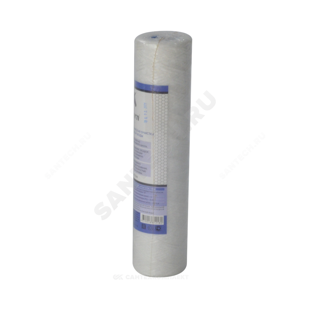 Картридж механический вспененный полипропилен 5 мкм Slim Line 10" Unicorn PS 1005