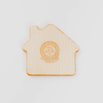 Деревянная менажница "Домик" из кедра