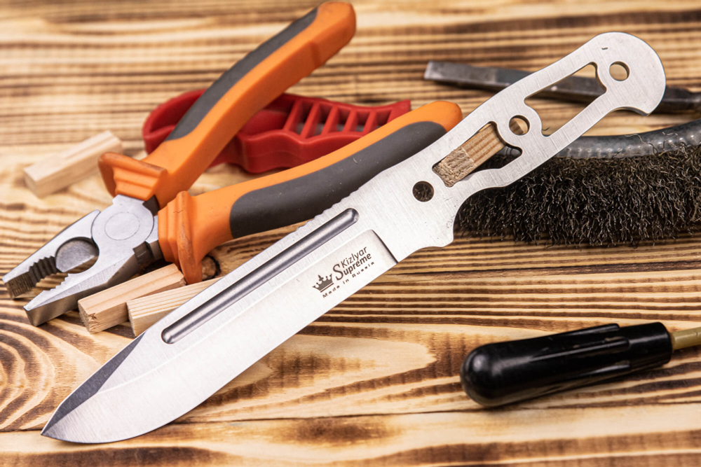 Клинок Maximus AUS-8 StoneWash