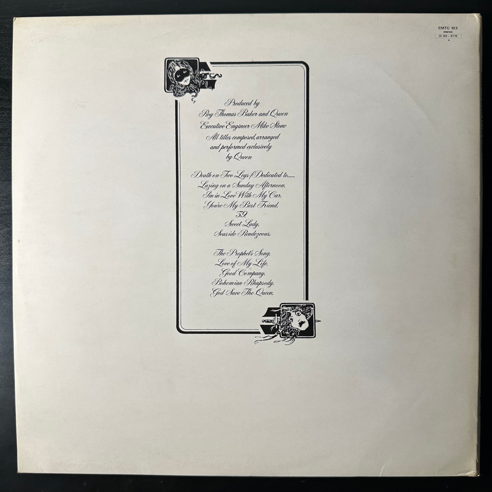 Queen ‎– A Night At The Opera (Англия 1975г.)