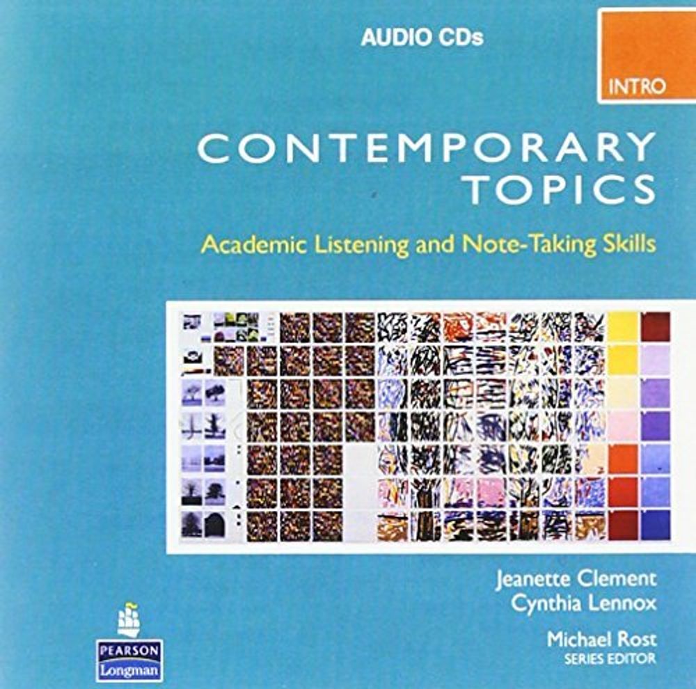 Contemporary Topics 3Ed Intr Audio CDs