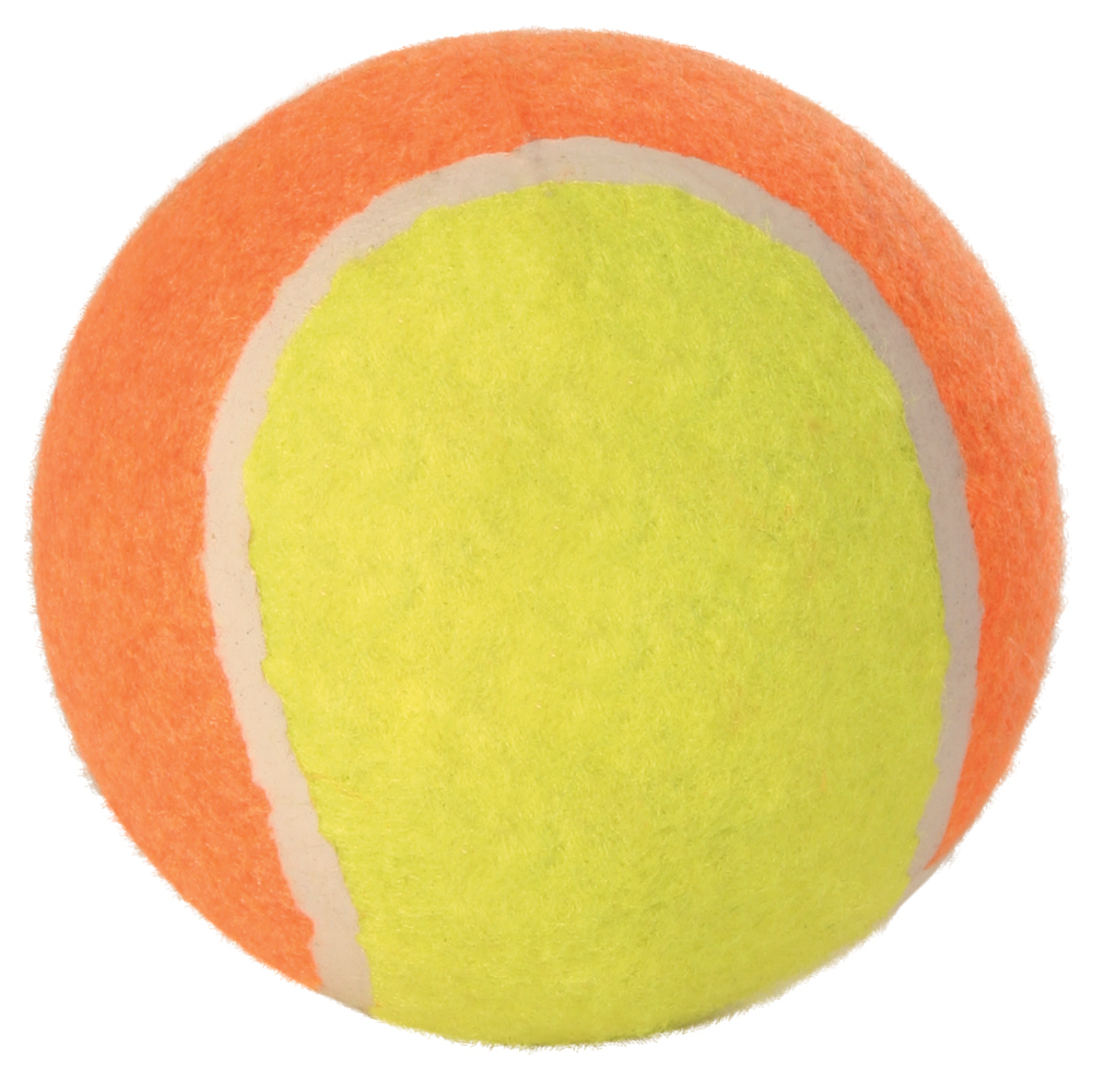 Набор теннисных мячей Trixie "Tennis Ball", для собак, 10 см, 12 штук