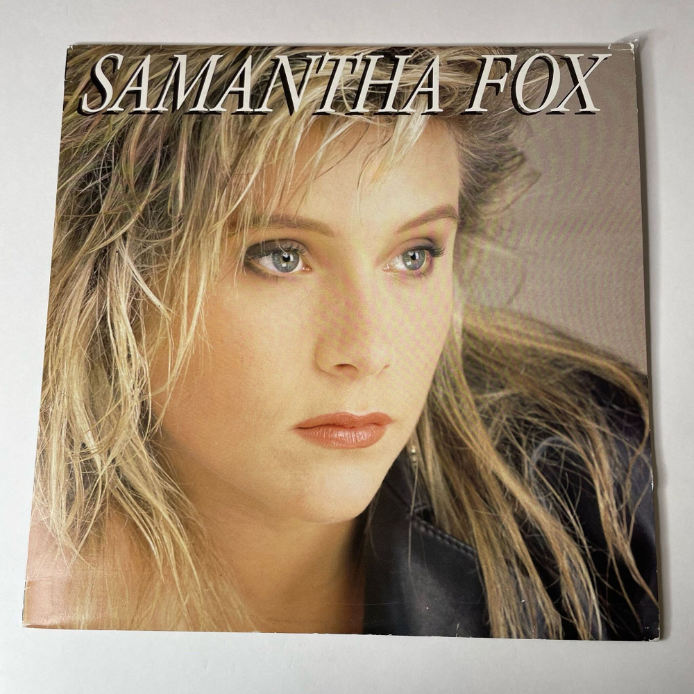 Винтажная виниловая пластинка LP Samantha Fox (Югославия 1987)