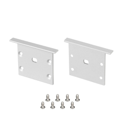 Заглушка LINIA45-F-TRAY с отверстием (Arlight, Алюминий) 062740