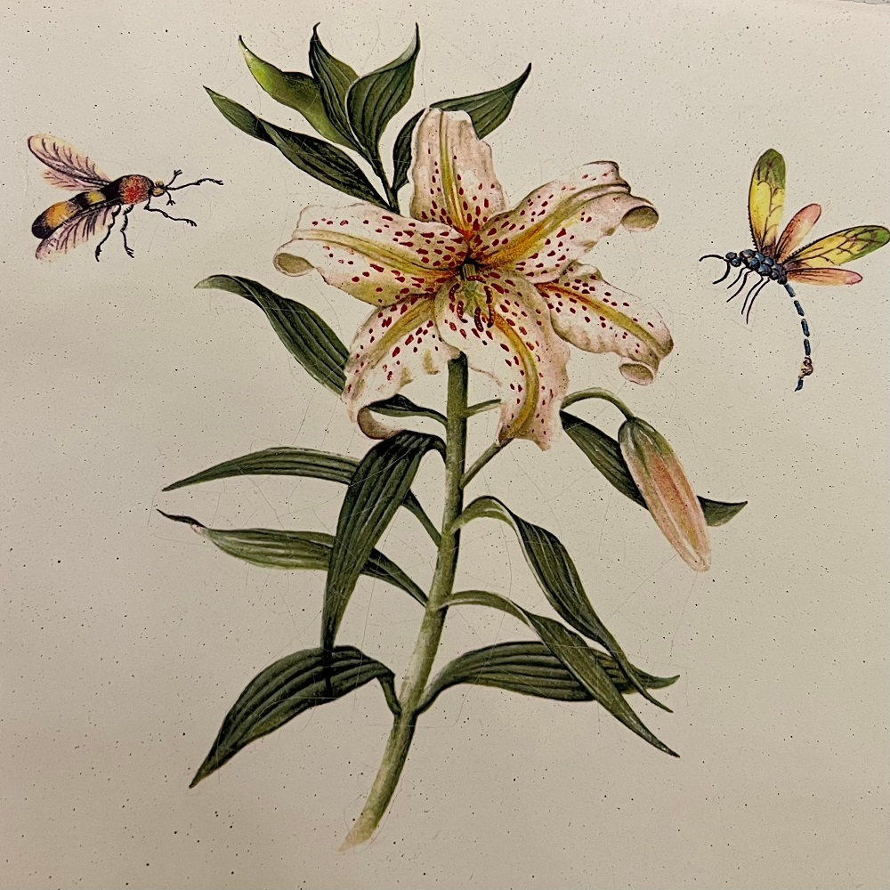 Поднос Лилия 47х35 см