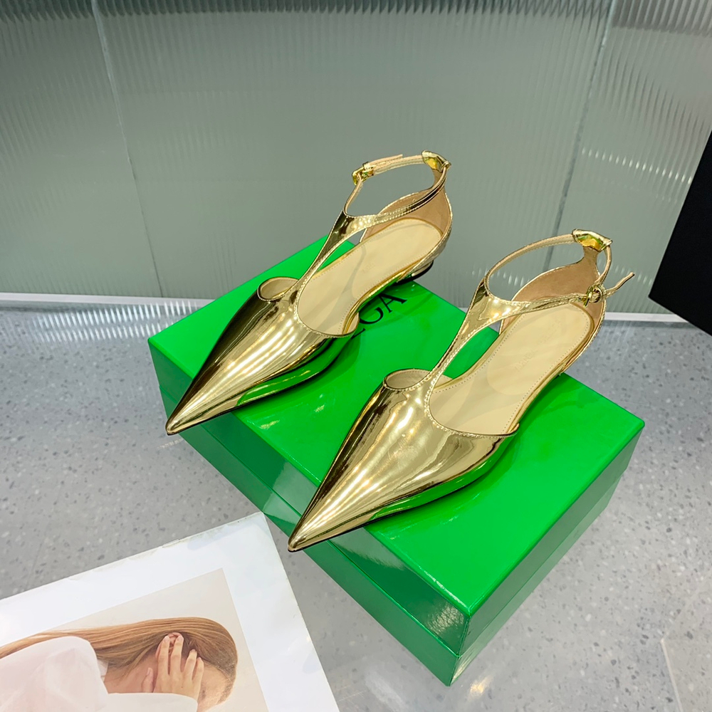 Bottega Veneta Rocket T-Bar Ballerina Flat