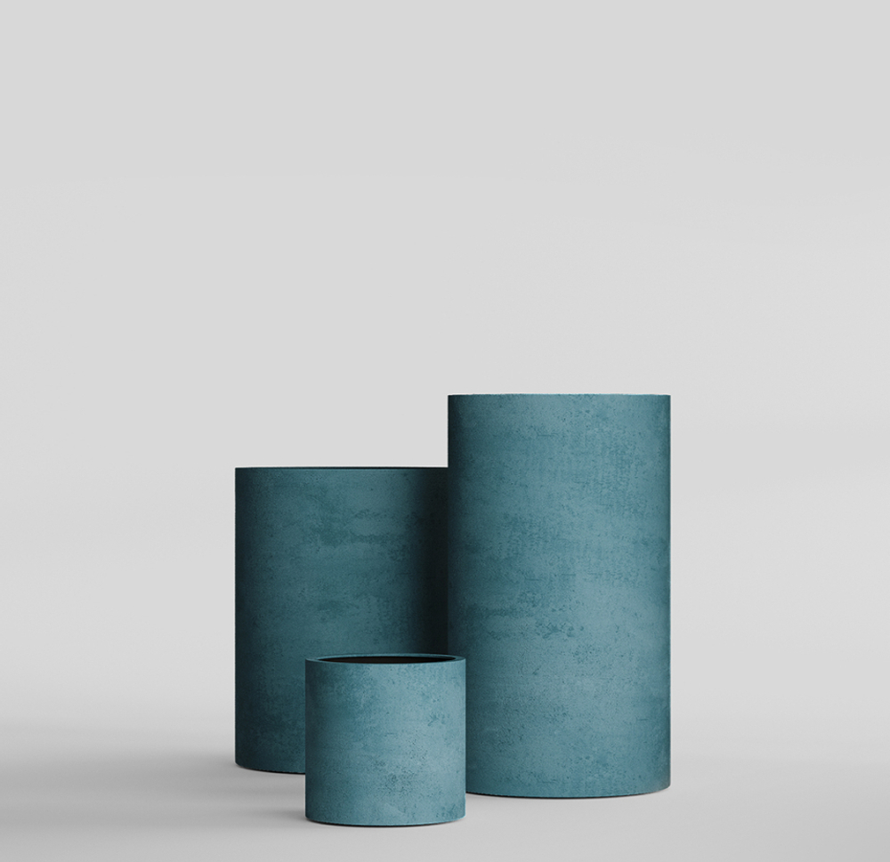 Кашпо, коллекция Color, форма CYLINDER