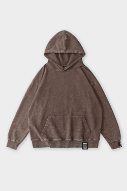 Худи SHMOT "BLANK" GARMENT DYE Бежевый