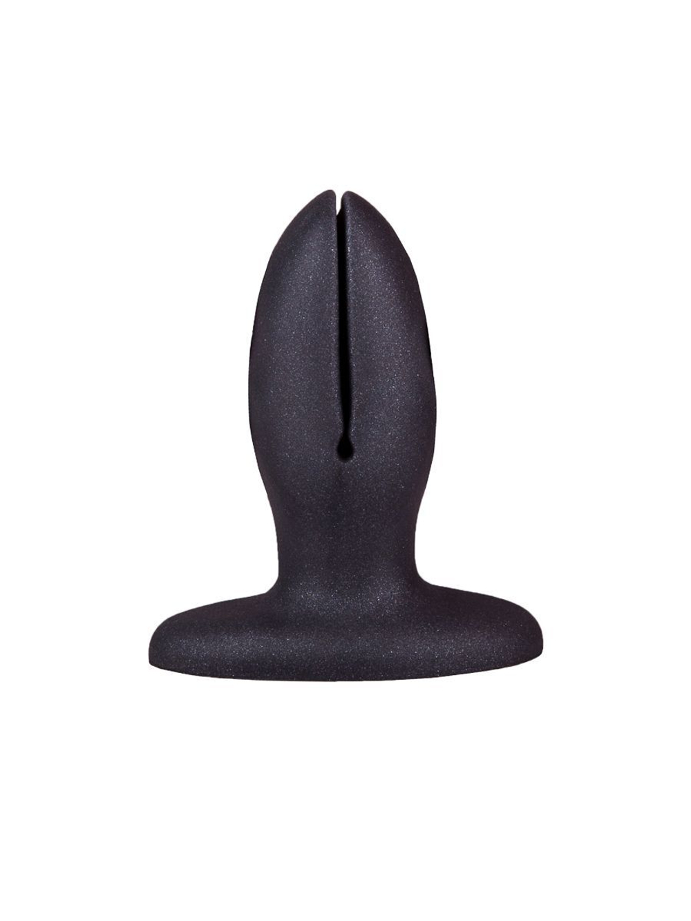 Анально-вагинальный плаг A blooming tulip S+ (Цвет: черный)