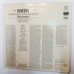 Винтажная виниловая пластинка Haydn Гайдн , Neville Marriner Theresienmesse (GDR 1989)