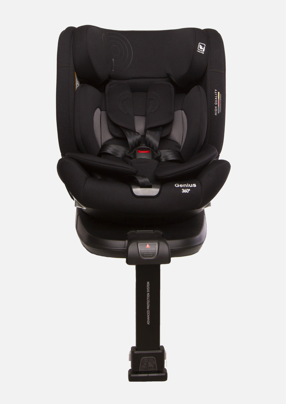Peppy Автокресло Genius 0-36 I-Size 40-150 см (Black)