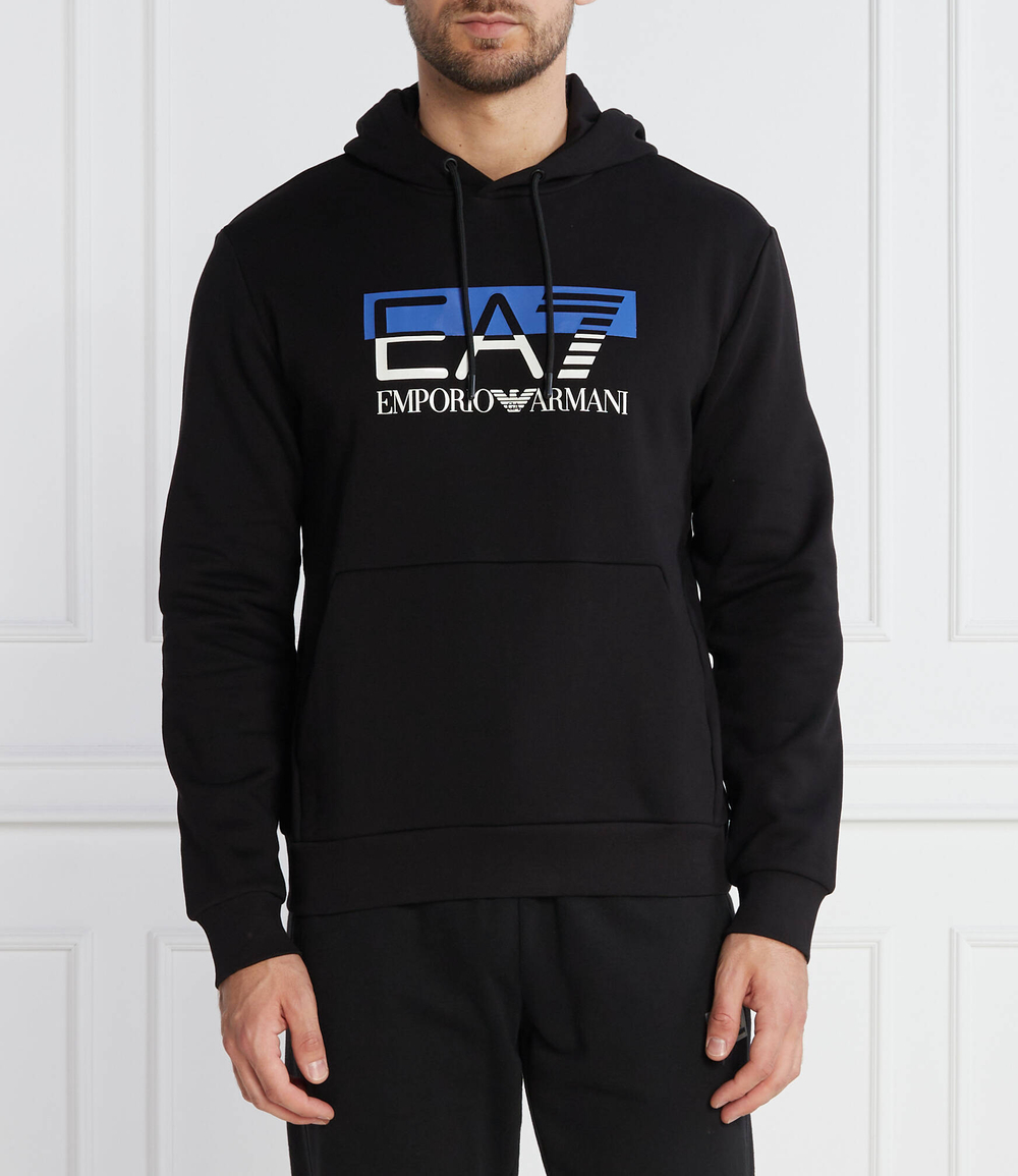 Худи EA7 - черный(6RPM02 PJ07Z)