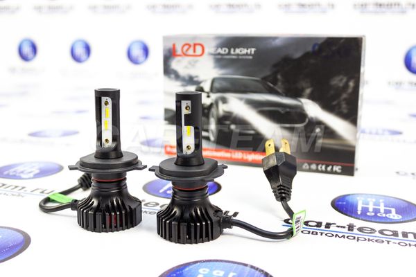 Автолампы светодиодные LED Headlight "Professional" 6000К цоколь H4