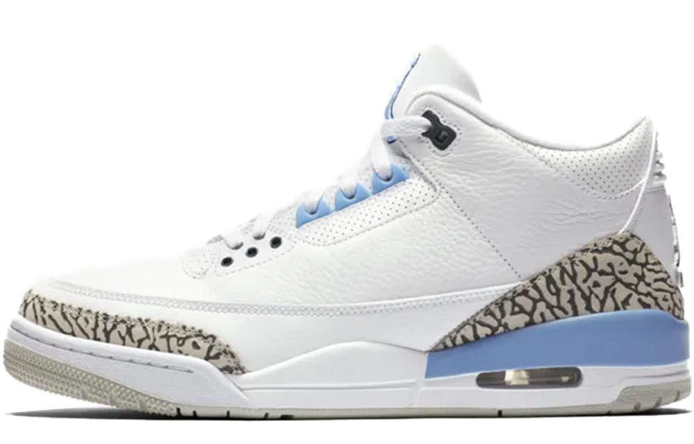 Кроссовки Jordan Air Jordan 3 Retro "Unc Tpu