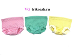Трусы д/дев Ажурные под памперс р.80 ассорт (Ваш трикотаж), 1 шт.