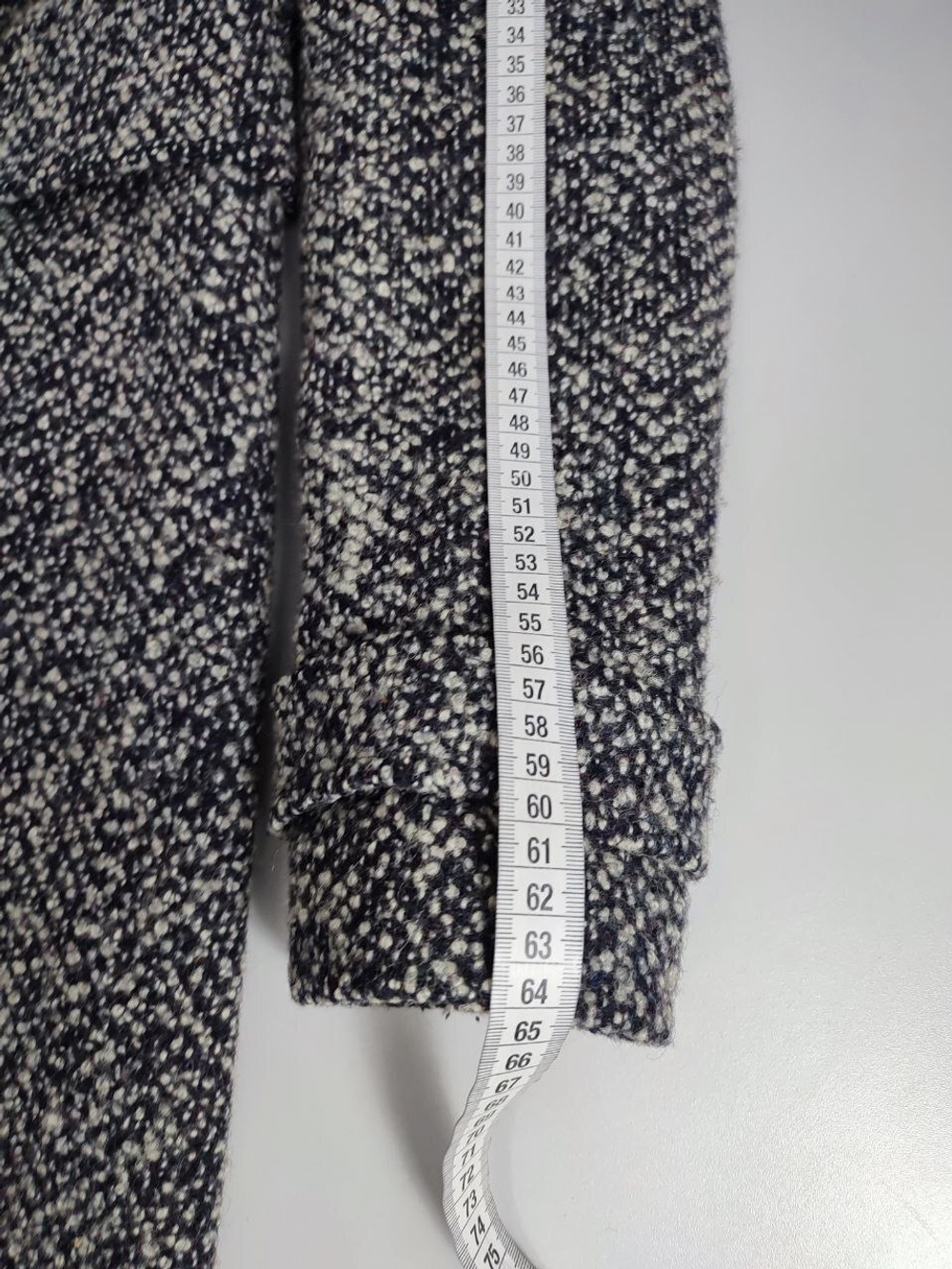 Полупальто красивое с шерстью 44 размер