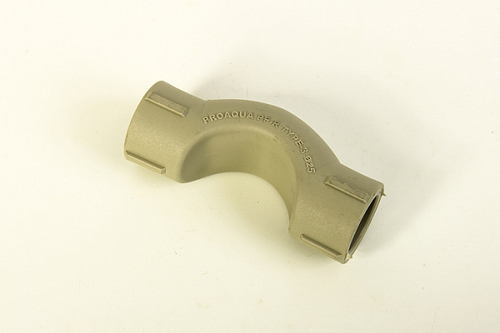 Обвод ПП с муфтами короткий 25 Lammin (серый)