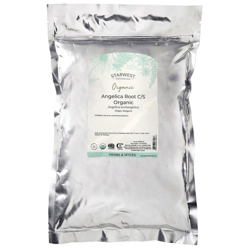 Starwest Botanicals, органический корень дудника, измельченный, 453,6 г (1 фунт)