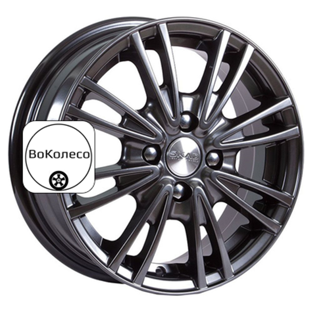 5,5x14/4x98 ET39 D58,6 Пантера (КЛ109) Графит СКАД