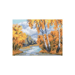 "Рыжая осень"-EH342 вышивка