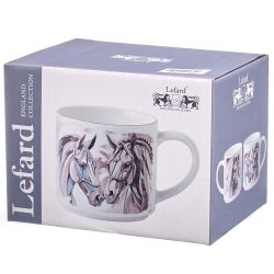 КРУЖКА LEFARD "HORSE" СЕРЕБРО 500МЛ