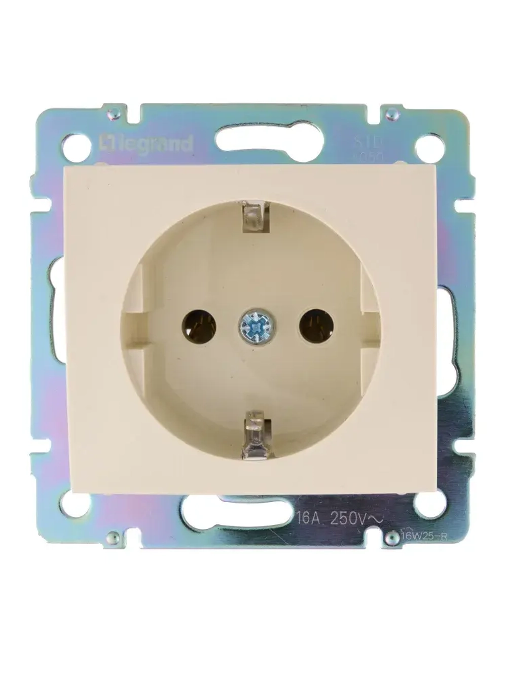 Комплект розетка-2 шт+ТВ розетка-1 шт+рамка 3 поста - 1 шт слоновая кость