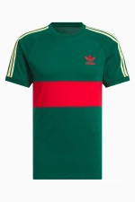 Футболка adidas 3-Stripes Panel - зеленый