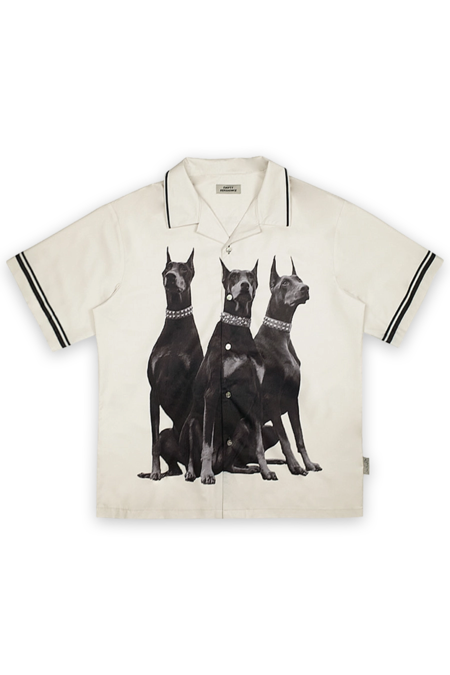 Рубашка ER "Dobermans" Short-Sleeved Cuban Shirt