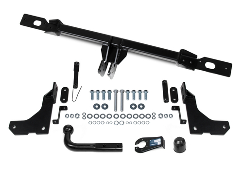 Фаркоп с электр. Smart, Geely Atlas Pro 2021-2024, шар A, 1500/75 кг, F.1911.001, Berg (паспорт, сертификат)