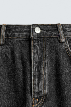 ZARA ДЖИНСЫ FLARE FIT, УГОЛЬНЫЙ