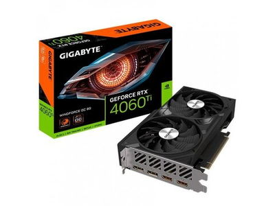 Видеокарта Gigabyte Nvidia GeForce RTX 4060 Ti [GV-N406TWF2OC-8GD]