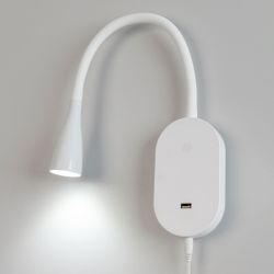 Citilux Рио CL704380N LED Светильник гибкий с USB Белый