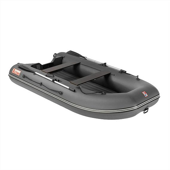 Лодка Тонар Алтай А320 (надувное дно) серый