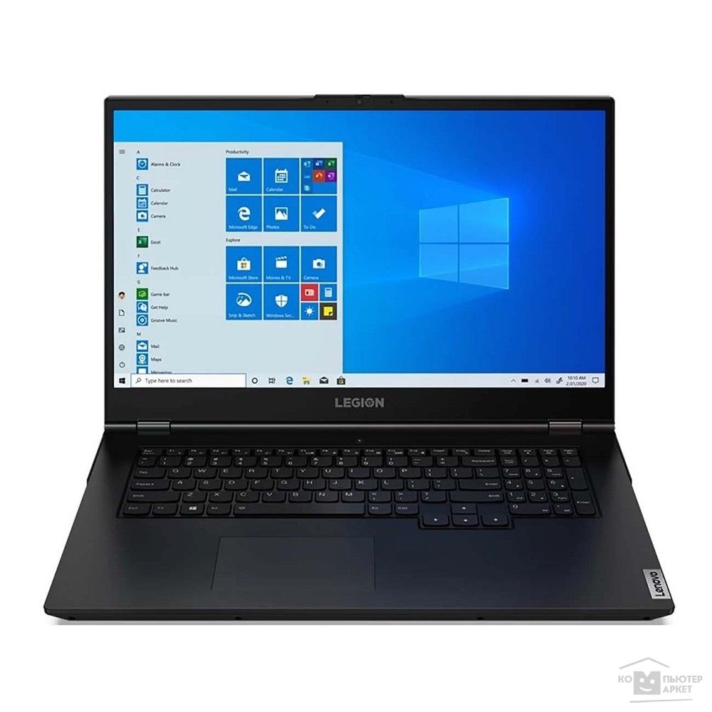 Ноутбук Lenovo Legion 5 17ACH6H 82JY00J1RK AMD Ryzen 7 5800H, 3.2 GHz - 4.4 GHz, 16384 Mb, 17.3&amp;quot; Full HD 1920x1080, 1000 Gb SSD, DVD нет, nVidia GeForce RTX 3070 8192 Mb, No OS, синий