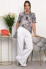 Блуза Вечерний свет (серая) Б14005-25М LT Collection