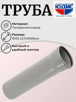 ПВХ Труба  Ф110 х2,7х1000мм  ViEiR  (10шт)