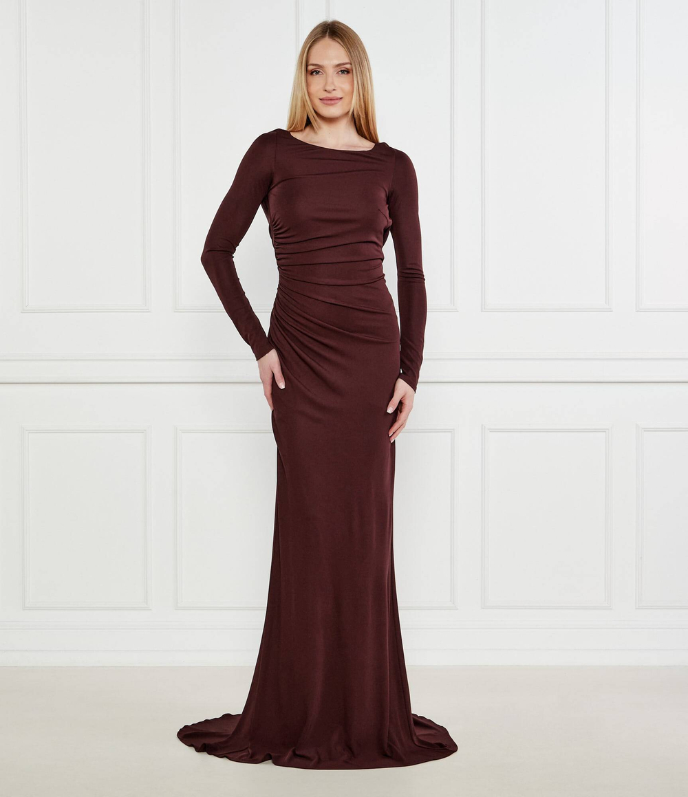 Платье Elisabetta Franchi - коричневый(ABR1852E2)