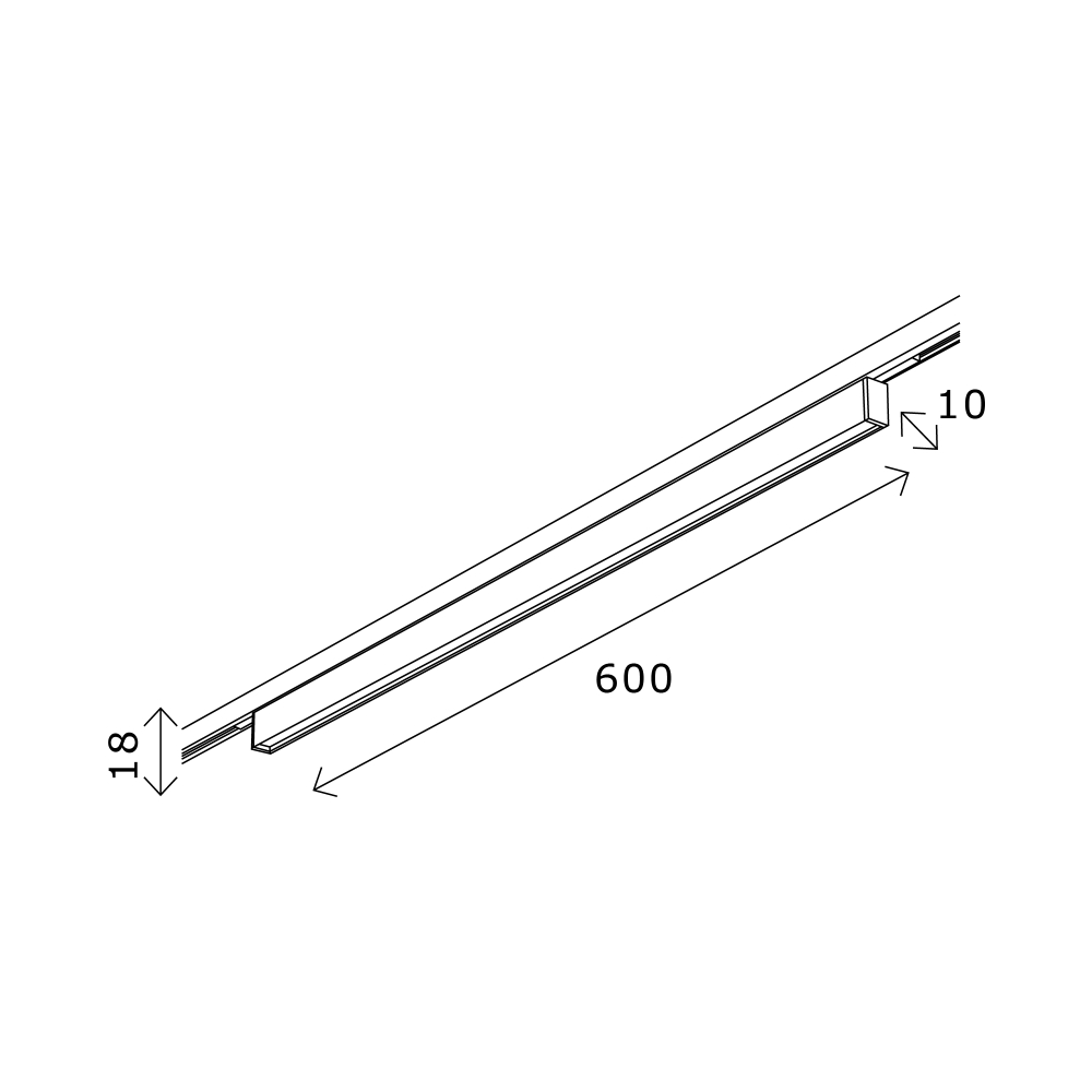 Светильник трековый SUPER5 LED 1х16W