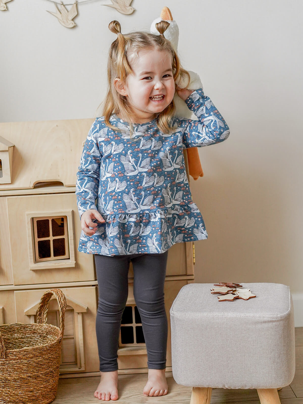 Туника Mjölk Лебеди