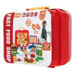 Игровой набор "Магазин фаст-фуд" чемод. BX65