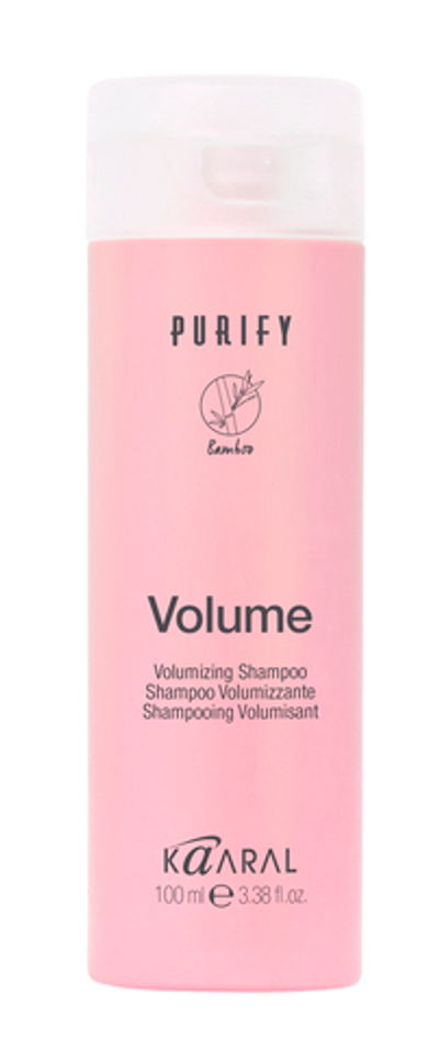 Шампунь KAARAL Purify Volume Shampoo придание объема для тонких волос - 100 мл.