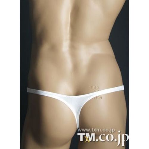 Мужские трусы стринги белые TM Collection TM X1